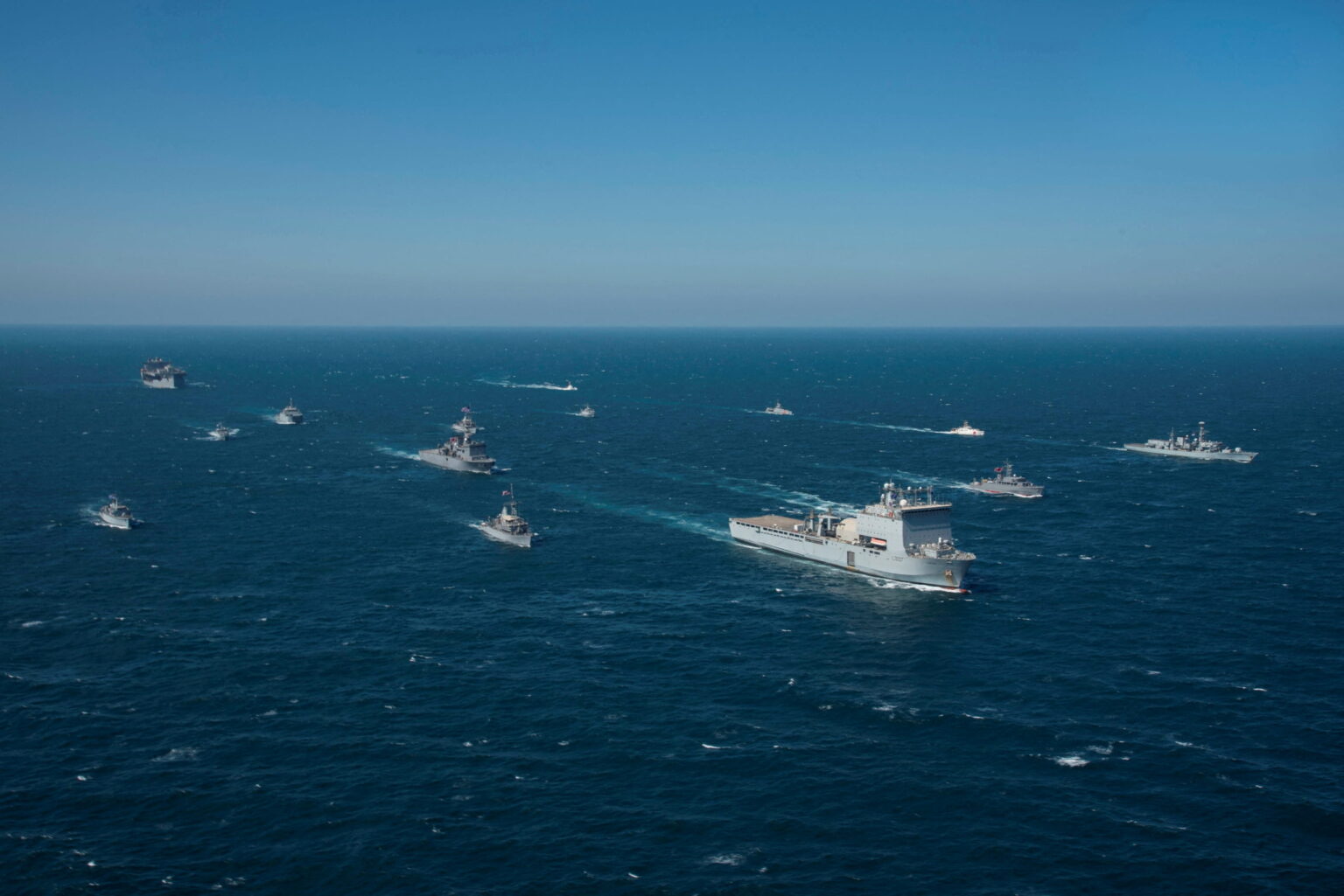 Navcent Address SES Space and Defense Connects NAVCENT During International Maritime ...